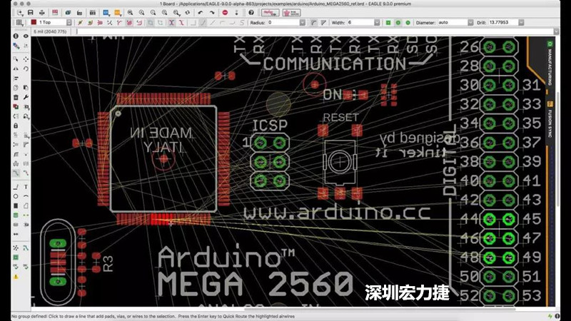 CadSoft EAGLE是一款專業(yè)的印刷電路板(PCB)設(shè)計軟件，低成本、便于使用、功能強(qiáng)大。